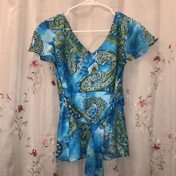 Daisy Fuentes Baby Doll Top - Picture 3 of 4